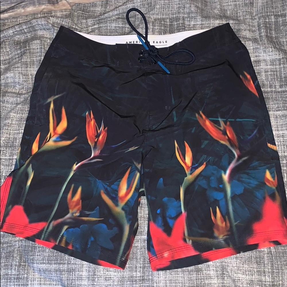 American Eagle swim trunks/shirt shorts